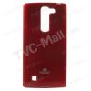 Луксозен силиконов калъф / кейс / TPU Mercury GOOSPERY Jelly Case за LG Magna / LG G4c - червен