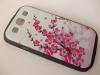 Луксозен заден предпазен твърд гръб / капак / за Samsung Galaxy S3 i9300 / S III i9300 - Peach blossom Art 1