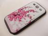 Луксозен заден предпазен твърд гръб / капак / за Samsung Galaxy S3 i9300 / S III i9300 - Peach blossom Art 1
