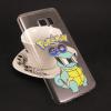 Твърд гръб за Samsung Galaxy S7 Edge G935 - прозрачен / Pokemon / костенурка