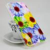 Силиконов калъф / гръб / TPU за HTC Desire 825 - цветя
