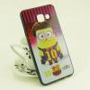 Луксозен ултра тънък силиконов калъф / гръб / TPU Ultra Thin за Samsung Galaxy A3 2016 A310 - Minion / Messi