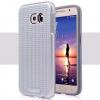 Твърд гръб MOTOMO TPU PC Hybrid Case за Samsung Galaxy S7 Edge G935 - сребрист