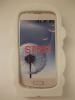 Силиконов гръб / калъф / TPU 3D за Samsung Galaxy S DUOS S7562 - Monkey / бял