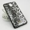 Силиконов калъф / гръб / TPU за Just Cavalli за Samsung Galaxy Note 3 N9000 / Samsung Note 3 N9005 - сив леопард