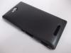 Ултра тънък кожен калъф Flip тефтер за Sony Xperia C S39h - черен