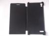 Кожен калъф Flip Cover тип тефтер за Huawei Ascend P6 - черен