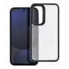 Луксозен гръб / кейс / Simple Case за Xiaomi Redmi Note 14 5G - черен / прозрачен мат