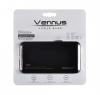 Универсална външна батерия Vennus / Universal Power Bank  Vennus / Micro USB Data Cable 9000mAh - черна