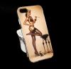 Силиконов калъф / гръб / TPU за Apple iPhone 7 - Erotic Girl