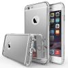 Луксозен силиконов калъф / гръб / TPU за Apple iPhone 7 - сребрист / огледален