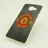 Силиконов калъф / гръб / TPU за Samsung Galaxy A5 2016 A510 - Manchester United / сив