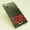 Ултра тънък силиконов калъф  / гръб / Ultra thin TPUза Huawei Ascend P8 Lite / Huawei P8 Lite - тъмно сив / Whatever I Love United/