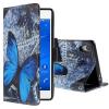 Кожен калъф Flip тефтер със стойка за Sony Xperia Z3 – Синя пеперуда