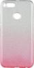 Силиконов калъф / гръб / TPU зa Xiaomi Mi A1 / 5X - преливащ / сребристо и розово / брокат