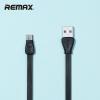 Оригинален Micro USB кабел REMAX RC-028m / Micro USB Charging Data Cable за Samsung, Huawei, LG, HTC, Sony, Lenovo, Alcatel и други - черен