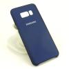Луксозен твърд гръб за Samsung Galaxy S8 Plus G955 - тъмно син