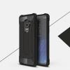 Силиконов гръб TPU Spigen Hybrid с твърда част за Samsung Galaxy S9 Plus G965 - черен