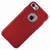 Силиконов калъф / гръб / TPU за Apple iPhone 5 / iPhone 5S / iPhone SE - тъмно червен