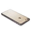 Ултра тънък силиконов калъф / гръб / Shining Case за Apple iPhone 6 / 6S 4.7" - сив / прозрачен