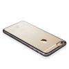 Ултра тънък силиконов калъф / гръб /  Shining Case за Apple iPhone 6 Plus / iPhone 6S Plus - сив / прозрачен