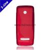 Силиконов калъф / гръб / TPU S-Line за Nokia 206 - червен S-Case
