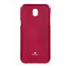 Луксозен силиконов калъф / гръб / TPU Mercury GOOSPERY Jelly Case за Samsung Galaxy J3 2017 J330 - цикламен