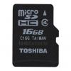 Карта памет Micro SD card Toshiba High Speed 16GB + Micro SD Adapter