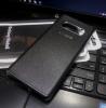 Луксозен твърд гръб за Samsung Galaxy Note 8 N950 - черен / кожен