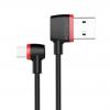 Оригинален USB кабел JOYROOM S-L126 за зареждане и пренос на данни 1m / Type-C/ - черен с червено