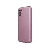 Силиконов калъф / гръб / TPU кейс Metallic Cover за Samsung Galaxy A03s - розов
