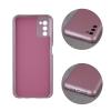 Силиконов калъф / гръб / TPU кейс Metallic Cover за Samsung Galaxy A02s - розов