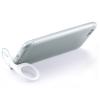 Луксозен силиконов калъф / гръб / TPU Softshell TUNEWEAR за Apple iPhone 7 / iPhone 8 - прозрачен / сив