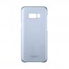 Оригинален гръб Clear Cover EF-QG955CVEGWW за Samsung Galaxy S8 Plus G955 - прозрачен / син