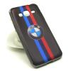 Силиконов калъф / гръб / TPU за Samsung Galaxy J3 / J3 2016 J320 - BMW / черен / цветни кантове