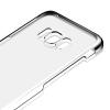 Оригинален твърд гръб Baseus Glitter Case за Samsung Galaxy S8 Plus G955 - прозрачен / сив кант