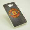 Силиконов калъф / гръб / TPU за Samsung Galaxy A5 2016 A510 - Manchester United / сив