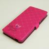Кожен калъф Flip тефтер Flexi със стойка за Nokia 3 2017 - розов / Victoria`s Secret