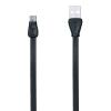 Оригинален Micro USB кабел REMAX RC-028m / Micro USB Charging Data Cable за Samsung, Huawei, LG, HTC, Sony, Lenovo, Alcatel и други - черен