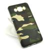 Луксозен твърд гръб за Samsung Galaxy J5 2016 J510 - Camouflage / зелен