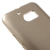 Луксозен силиконов калъф / гръб / TPU MERCURY i-Jelly Case за HTC One M10 - златист