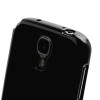 Луксозен силиконов гръб / калъф / TPU за Samsung Galaxy S4 I9500 / Samsung S4 I9505 - JELLY CASE Mercury / черен с брокат