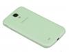 Ултра тънък силиконов калъф / гръб / TPU за Samsung Galaxy S4 Mini I9190 / I9192 / I9195 - зелен / мат
