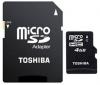 Micro SD HC card Toshiba - 4GB