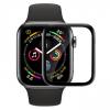 3D full PMMA glass Full Glue screen protector Apple Watch Series 42mm / Стъклен скрийн протектор с лепило от вътрешната страна за Apple Watch Series - черен