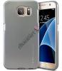 Луксозен силиконов калъф / гръб / TPU MERCURY i-Jelly Case Metallic Finish за Samsung Galaxy S7 G930 - тъмно сив