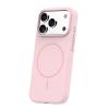 Силиконов калъф / гръб / TPU кейс Silicone Thin MagSafe за iPhone 17 Pro / iPhone 18 Pro - Светлорозов
