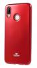 Луксозен силиконов калъф / гръб / TPU Mercury GOOSPERY Jelly Case за Huawei P20 Lite - червен