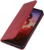 Кожен калъф Flip тефтер Magnetic Book със стойка за Xiaomi Redmi Note 14 5G - червен