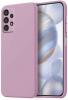 Луксозен силиконов калъф / гръб / TPU кейс за Samsung A13 5G / A04s - светло лилав със защита за камерата